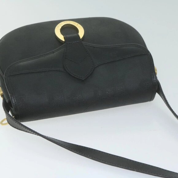 Christian Dior Trotter Canvas Shoulder Bag Black Auth yk10545 - Picture 8 of 16